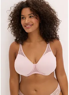 Reggiseno con ferretto e morbido cotone (pacco da 2), bonprix