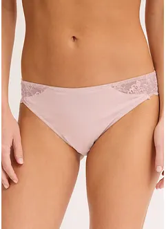 Slip con pizzo (pacco da 4), bonprix