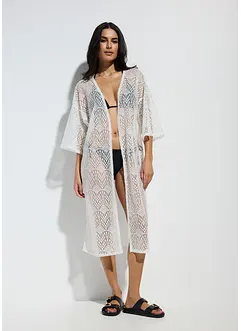 Copricostume a kimono trasparente, bonprix