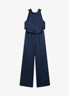Tuta in satin operato, bonprix