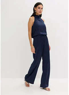 Tuta in satin operato, bonprix