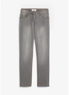 Jeans elasticizzati straight, vita media, bonprix