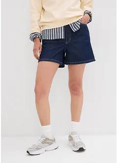 Shorts di jeans, vita alta, bonprix
