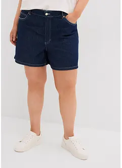 Shorts di jeans, vita alta, bonprix