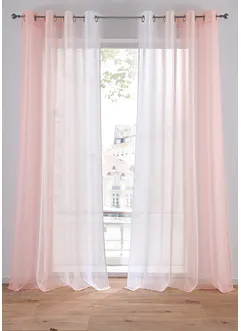 Tenda con poliestere riciclato e colori sfumati (pacco da 2), bonprix