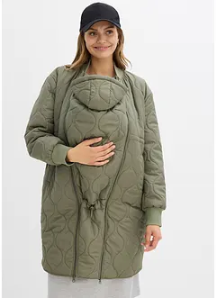 Giubbotto prémaman leggero 3 in 1 con inserto babywearing, bonprix