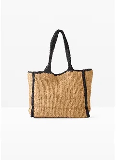 Borsa shopper di paglia, bonprix