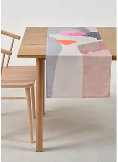 Runner tavolo idrorepellente con fantasia grafica, bonprix