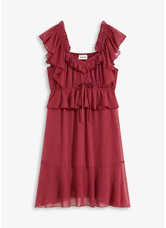 Abito di chiffon svasato, bonprix