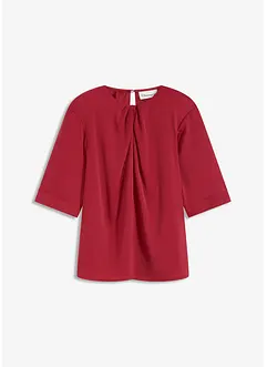 Blusa in satin lucido, bonprix