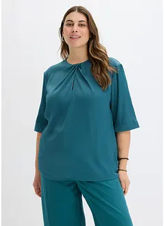 Blusa in satin lucido, bonprix