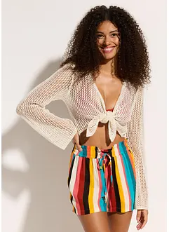 Cardigan copricostume traforato, bonprix