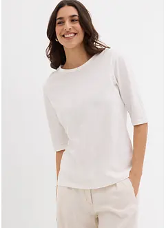 T-shirt in puro cotone biologico (pacco da 2), bonprix