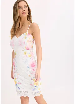 Abito in pizzo con spalline, bonprix