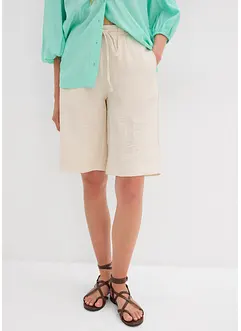Bermuda in misto viscosa fluente, bonprix