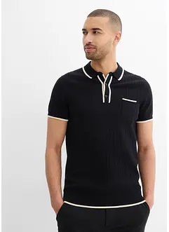 Polo con dettagli a contrasto, bonprix