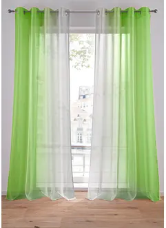 Tenda con poliestere riciclato e colori sfumati (pacco da 2), bonprix