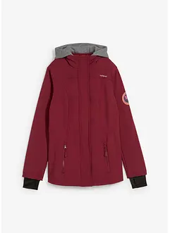 Giacca lunga 2 in 1 in softshell idrorepellente, bonprix