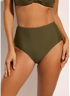Slip a vita alta per bikini (pacco da 2), bonprix