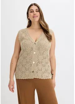 Gilet traforato, bonprix