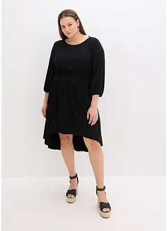 Abito di jersey con arricciature, bonprix