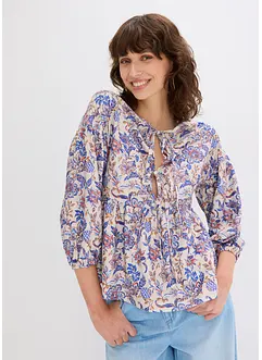Maglia con laccetti da annodare, bonprix
