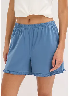 Pantaloncini da pigiama in puro cotone biologico (pacco da 3), bonprix