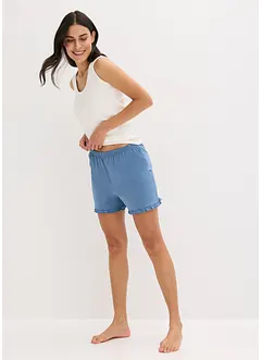 Pantaloncini da pigiama in puro cotone biologico (pacco da 3), bonprix
