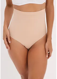 Slip contenitivo senza cuciture a vita alta con effetto modellante medio, bonprix