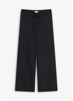 Pantaloni a palazzo effetto lucido, bonprix