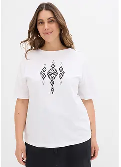 T-shirt con stampa, bonprix
