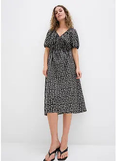 Abito midi in morbida viscosa, bonprix
