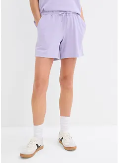 Shorts in felpa di puro cotone, bonprix