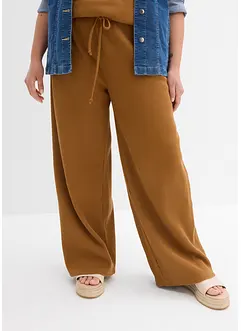 Pantaloni operati in puro cotone, bonprix