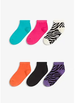 Calzini corti con cotone biologico (pacco da 6 paia), bonprix