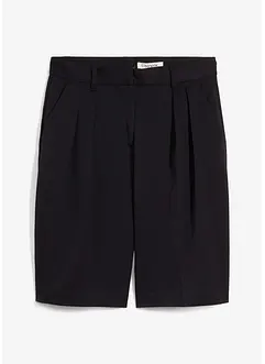 Bermuda in misto viscosa con pinces, bonprix