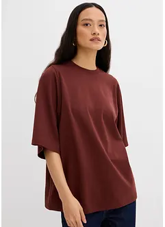 Maglia oversize in puro cotone biologico con maniche ampie, bonprix
