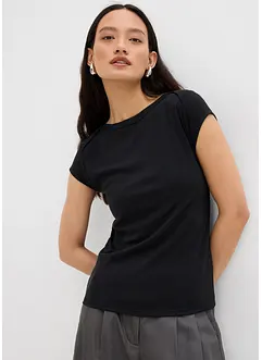 Top a costine in misto modal morbido, bonprix