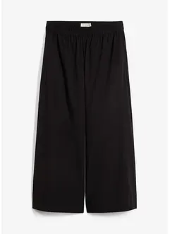 Pantaloni culotte ampi in puro cotone, bonprix