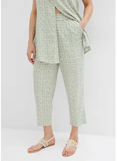 Pantaloni alla turca in viscosa, bonprix