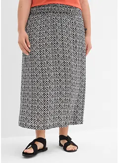 Gonna lunga in viscosa crinkle, bonprix