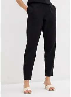 Pantaloni alla caviglia in piquet, bonprix