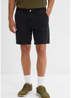 Shorts in twill di puro cotone, loose fit, bonprix