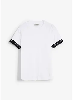 T-shirt in puro cotone biologico, slim fit, bonprix