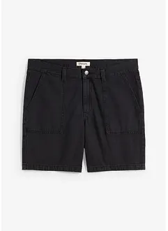Shorts in twill di puro cotone, loose fit, bonprix