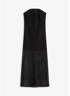Abito con spalle scoperte e pizzo, bonprix