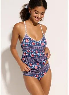 Tankini con spalline incrociate (set 2 pezzi), bonprix