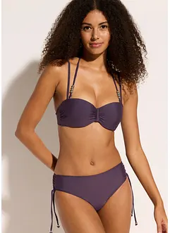 Bikini a balconcino con spalline aggiuntive da legare al collo (set 2 pezzi), bonprix