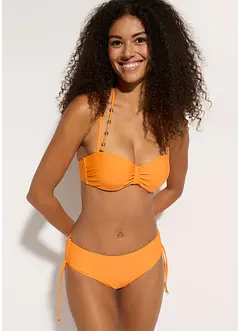 Bikini a balconcino con spalline aggiuntive da legare al collo (set 2 pezzi), bonprix