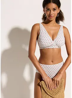 Reggiseno bustier per bikini con scollatura a V, bonprix